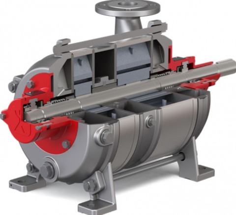 แว๊คค่ำปั๊มชนิดติดตั้งบนฐาน